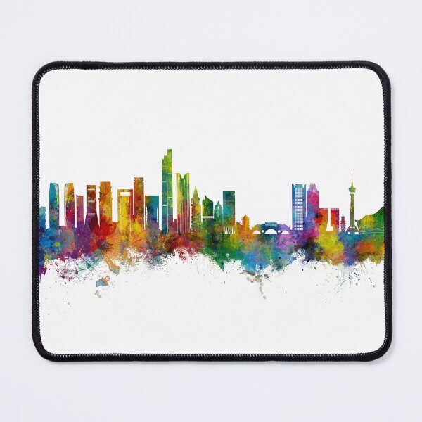 Item preview, Chengdu China Skyline designed and sold by ArtPrints.
