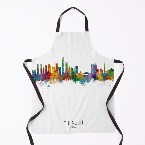 Item preview, Chengdu China Skyline designed and sold by ArtPrints.