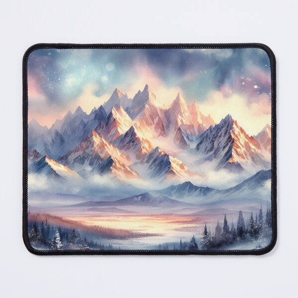 Item preview, Mystic Mountain Dusk Art designed and sold by Fashiospice07.