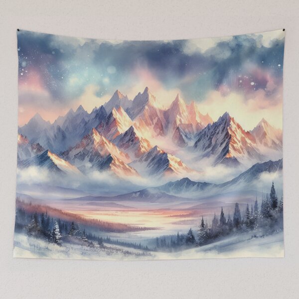 Item preview, Mystic Mountain Dusk Art designed and sold by Fashiospice07.