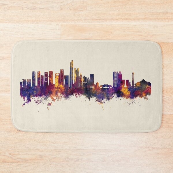 Item preview, Chengdu China Skyline designed and sold by ArtPrints.