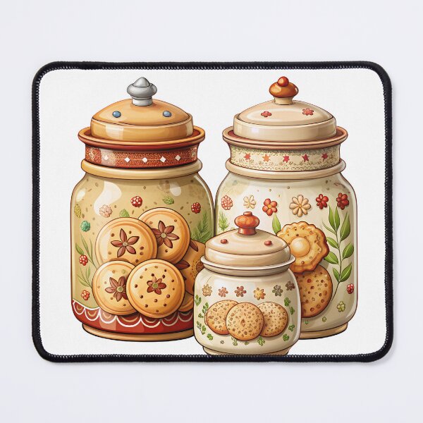 Item preview, vintage cookie jars art work  designed and sold by pandk25.