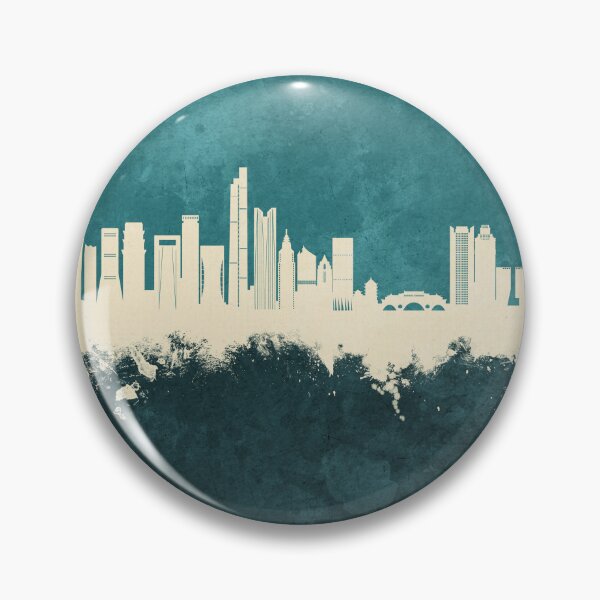 Item preview, Chengdu China Skyline designed and sold by ArtPrints.