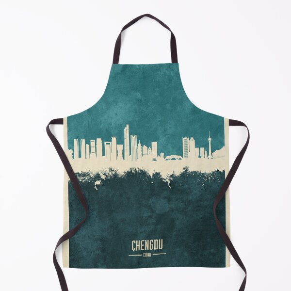 Item preview, Chengdu China Skyline designed and sold by ArtPrints.