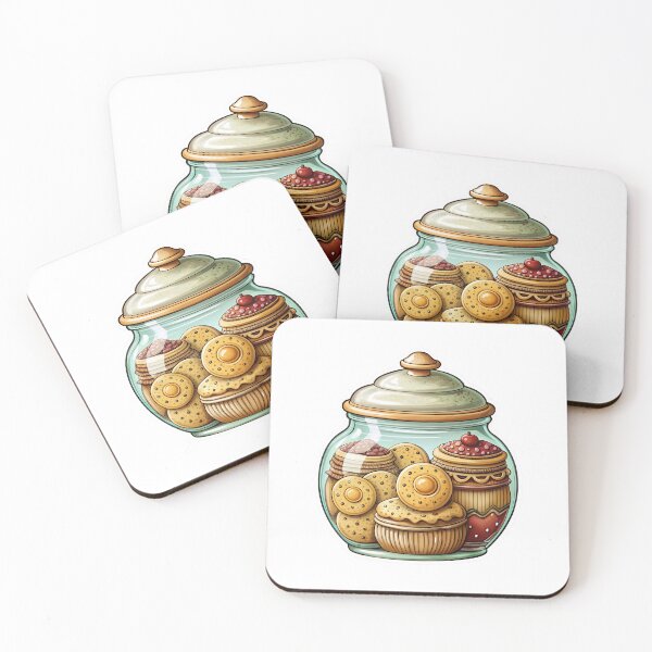 Item preview, vintage cookie jars art work  designed and sold by pandk25.