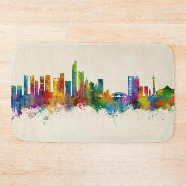 Item preview, Chengdu China Skyline designed and sold by ArtPrints.
