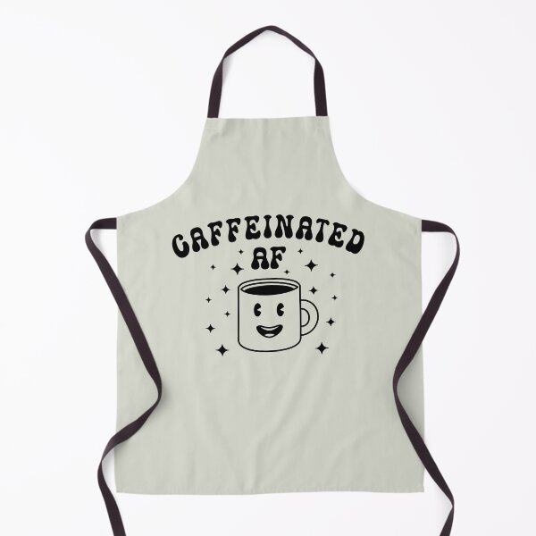 Item preview, Caffeinated AF Retro Coffee Mug  designed and sold by Milasneeze.