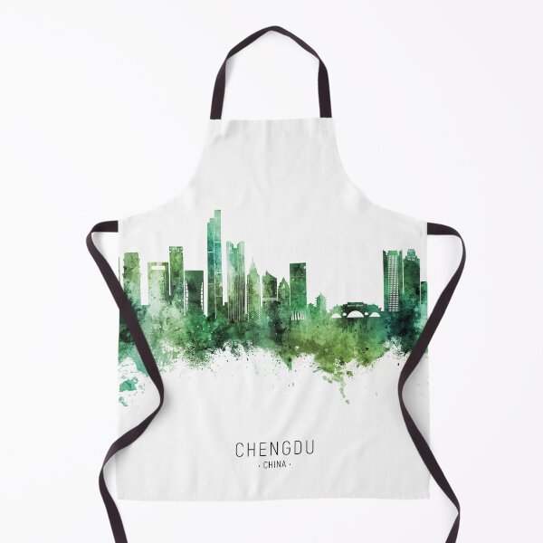 Item preview, Chengdu China Skyline designed and sold by ArtPrints.