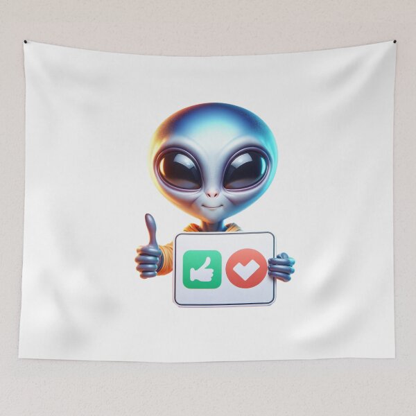 Item preview, Alien Thumbs Up designed and sold by 0penvimark.