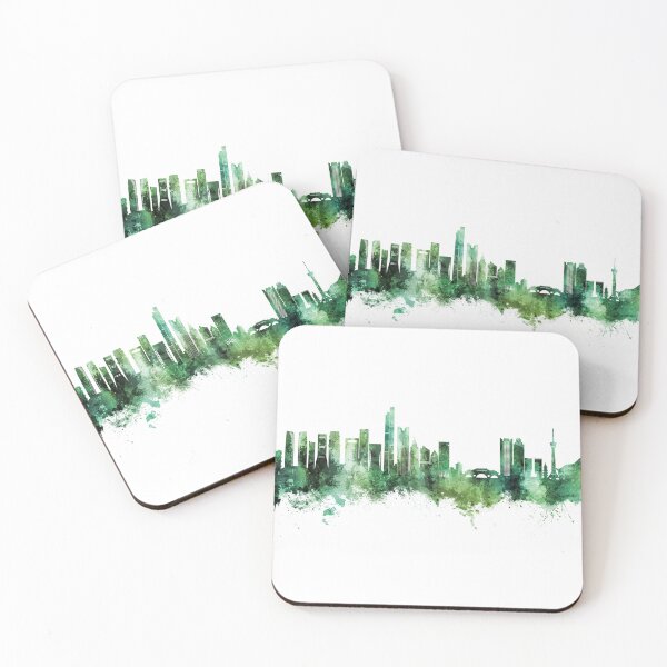 Item preview, Chengdu China Skyline designed and sold by ArtPrints.