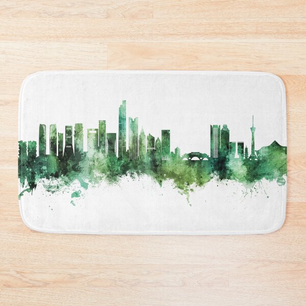 Item preview, Chengdu China Skyline designed and sold by ArtPrints.
