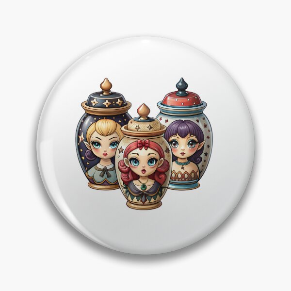 Item preview, vintage cookie jars art work  designed and sold by pandk25.