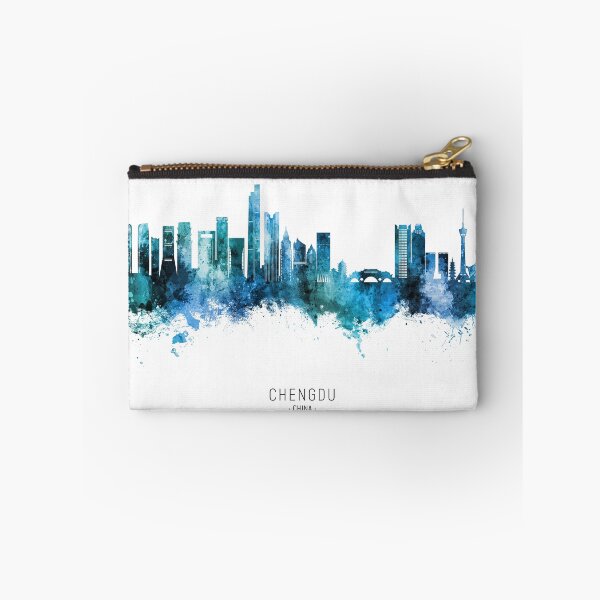 Item preview, Chengdu China Skyline designed and sold by ArtPrints.