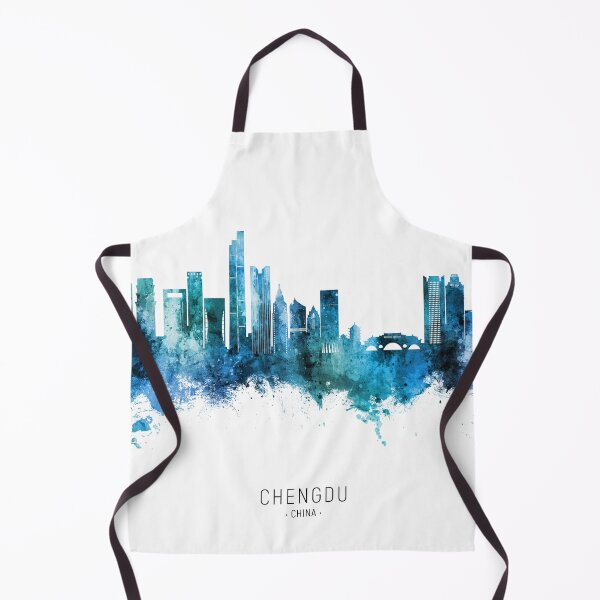 Item preview, Chengdu China Skyline designed and sold by ArtPrints.