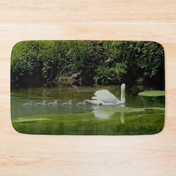 Item preview, Swan & cygnets designed and sold by ritusdesigns.