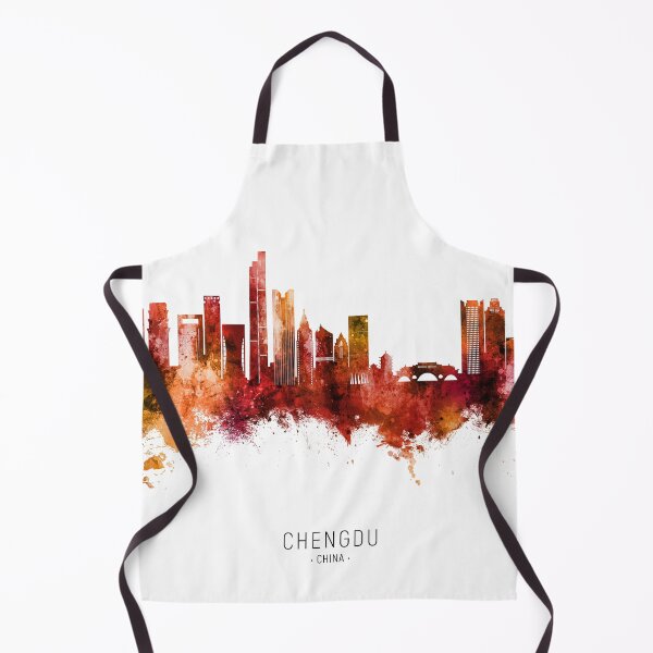 Item preview, Chengdu China Skyline designed and sold by ArtPrints.