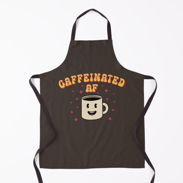 Item preview, Caffeinated AF Vintage Coffee Mug  designed and sold by Milasneeze.