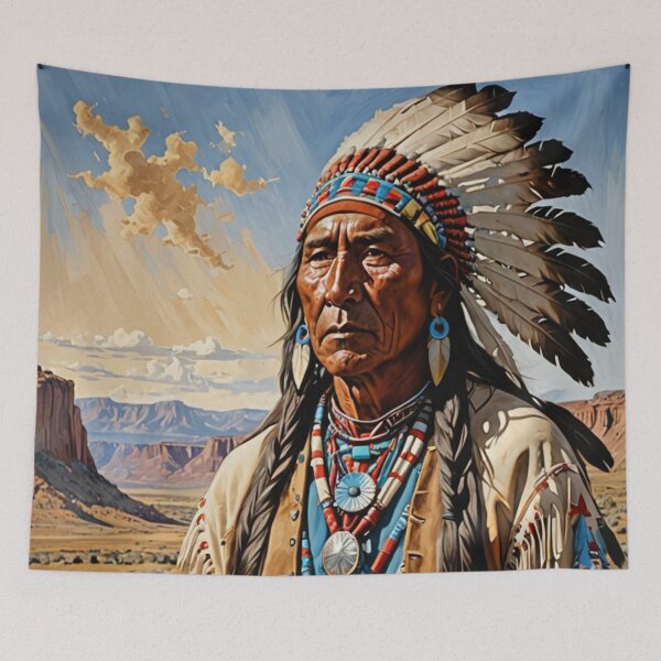 Item preview, Lakota Man designed and sold by ArtHistoryPrint.
