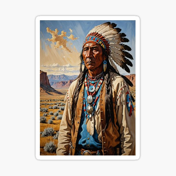 Item preview, Lakota Man designed and sold by ArtHistoryPrint.