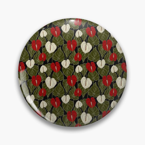 Item preview, Anthuriums Black designed and sold by KelliroDesigns.