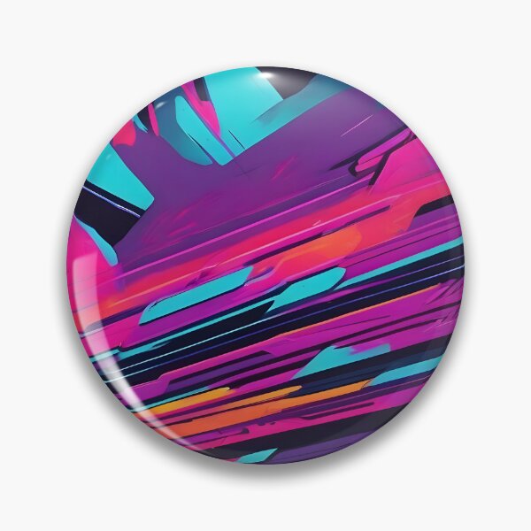 Item preview, Retro Synthwave Abstract Art designed and sold by papi1998.