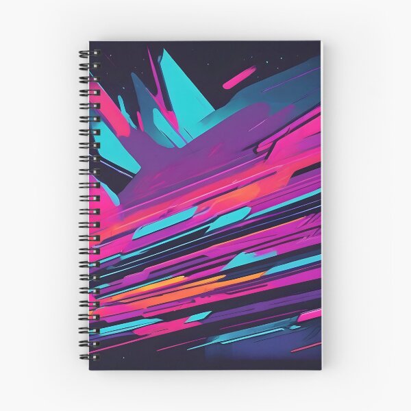 Item preview, Retro Synthwave Abstract Art designed and sold by papi1998.