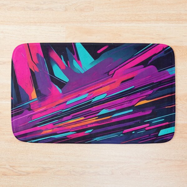 Item preview, Retro Synthwave Abstract Art designed and sold by papi1998.