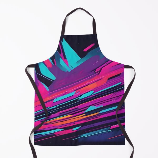 Item preview, Retro Synthwave Abstract Art designed and sold by papi1998.