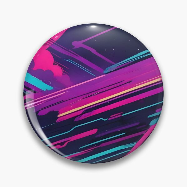 Item preview, Retro Synthwave Abstract Art designed and sold by papi1998.