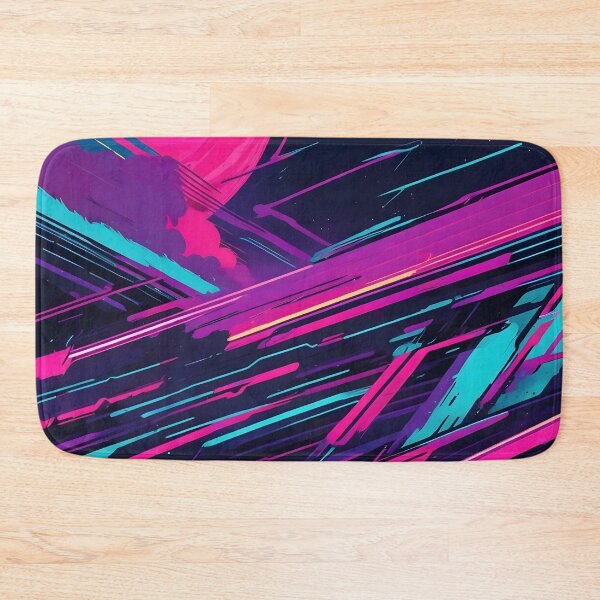 Item preview, Retro Synthwave Abstract Art designed and sold by papi1998.