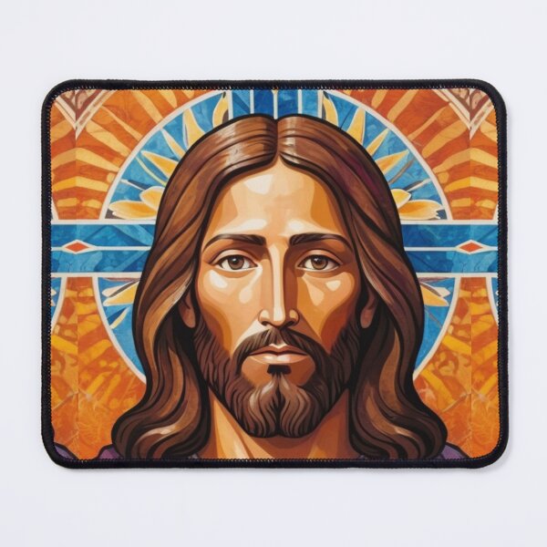 Item preview, Jesus in a batik robe 1 designed and sold by Warih.