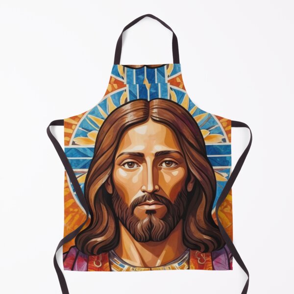 Item preview, Jesus in a batik robe 1 designed and sold by Warih.