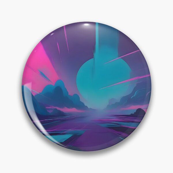 Item preview, Retro Synthwave Abstract Art designed and sold by papi1998.