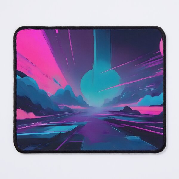 Item preview, Retro Synthwave Abstract Art designed and sold by papi1998.