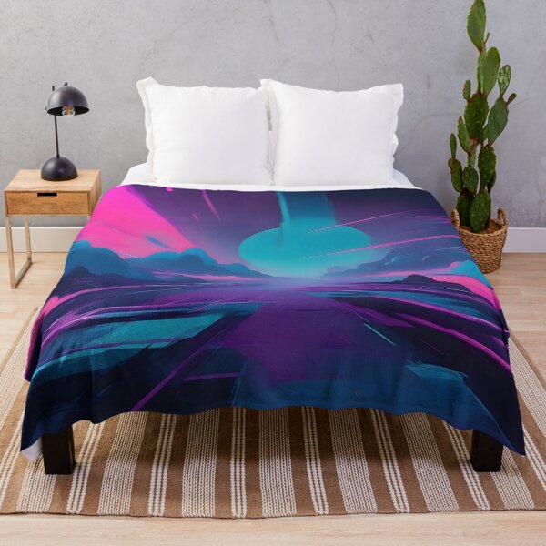 Item preview, Retro Synthwave Abstract Art designed and sold by papi1998.