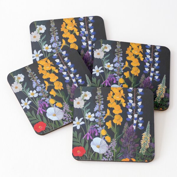 Artikelvorschau, Wildblumenmuster entworfen und verkauft von visionaryvybes.