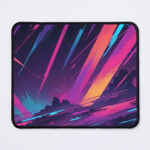 Item preview, Retro Synthwave Abstract Art designed and sold by papi1998.