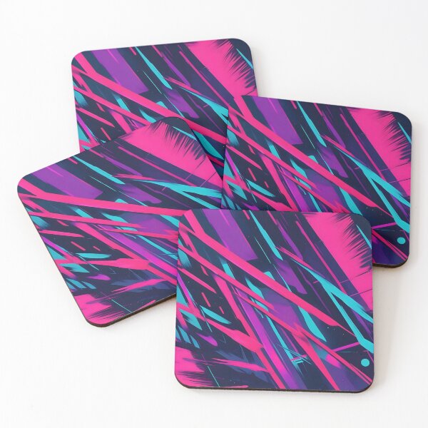 Item preview, Retro Synthwave Abstract Art designed and sold by papi1998.