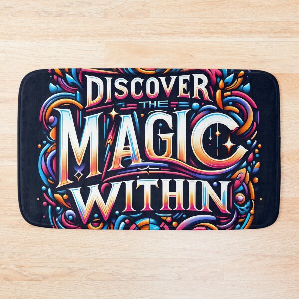 Item preview, Discover the Magic Within, typography designed and sold by maxmaj.