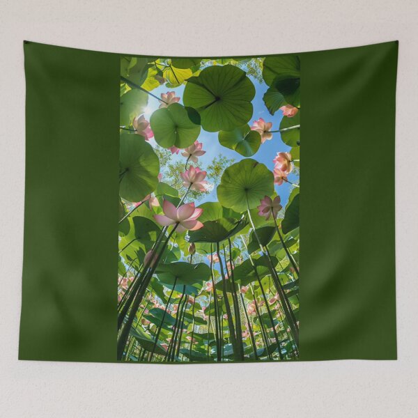 Item preview, underwater lotuses designed and sold by ritusdesigns.