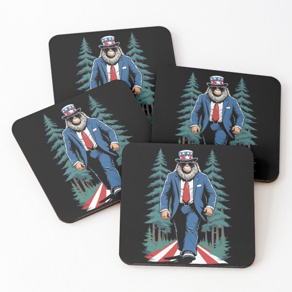 Item preview, Funny Mystical Creature Patriotic American designed and sold by LuminOrb.