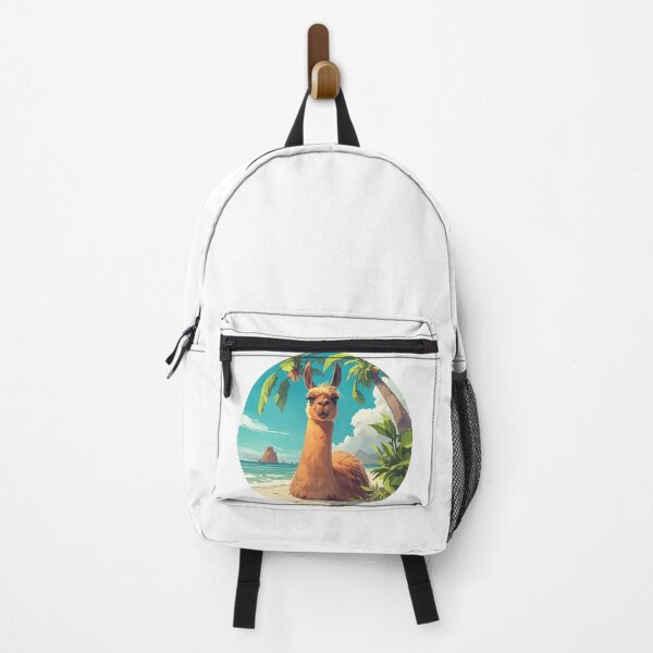 Item preview, Lama at a beach // Cool Lama // Cool Animal // Beach // Chill out // Llama designed and sold by SMARTKIT DESIGNAGENCY.