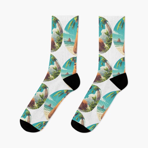 Item preview, Lama at a beach // Cool Lama // Cool Animal // Beach // Chill out // Llama designed and sold by SMARTKIT  DESIGNAGENCY.