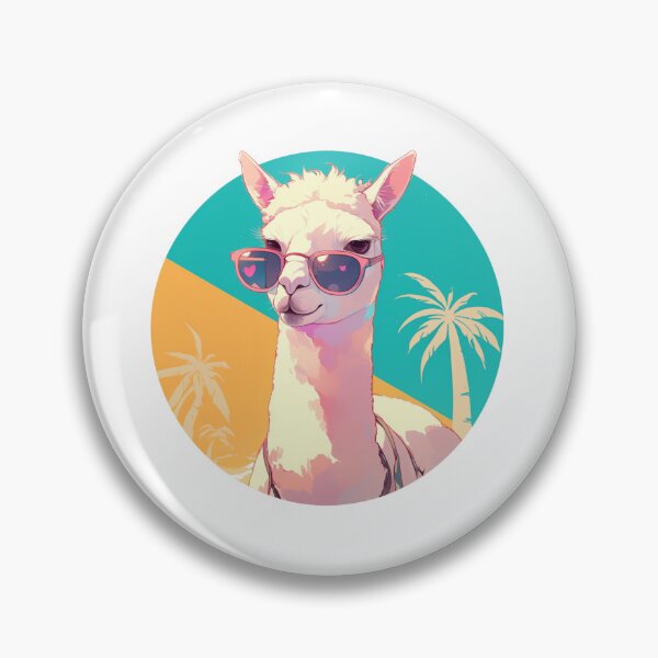 Item preview, Lama at a beach // Cool Lama // Cool Animal // Beach // Chill out // Llama designed and sold by SMARTKIT  DESIGNAGENCY.