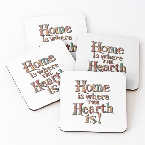 Item preview, Home is where the hearth is!  designed and sold by Gentle40Winks.