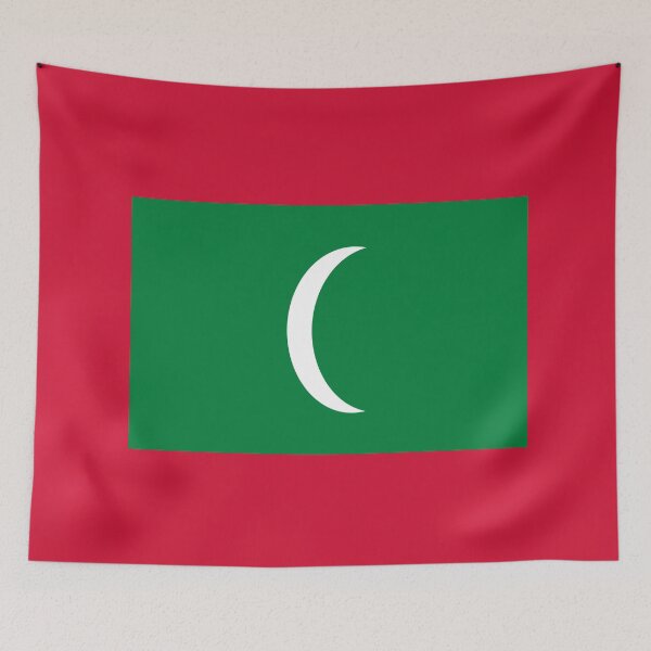 Item preview, National flag of Maldives in the Indian Ocean  designed and sold by Peter Etchells.