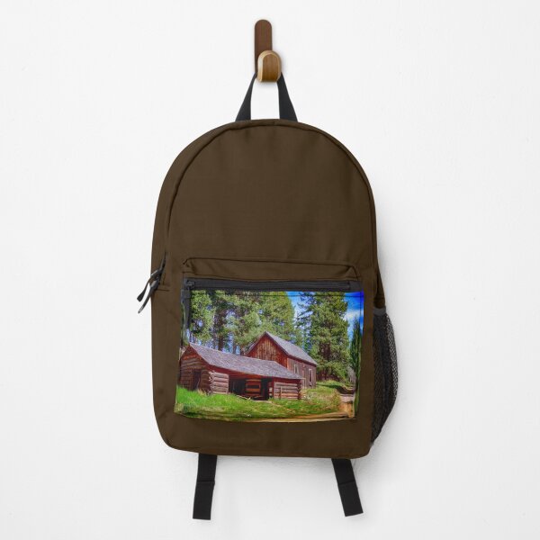 Item preview, The Livery Shed and Hanifen House - Garnet Ghost Town, MT designed and sold by Kathy Weaver.