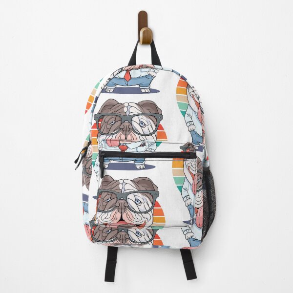 Item preview, English Bulldog Back To School Bookworm Funny Teachers Pet Dog designed and sold by Nosek1ng.