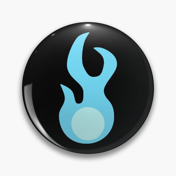 Item preview, Blue Fire Icon designed and sold by galaxydaydreams.