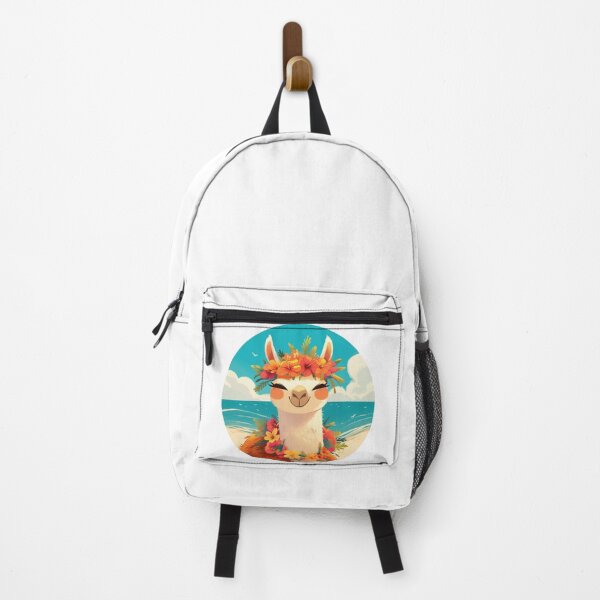 Item preview, Lama at a beach // Cool Lama // Cool Animal // Beach // Chill out // Llama designed and sold by SMARTKIT DESIGNAGENCY.